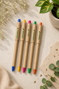Plantable Multicolored Cap with Paper Pen