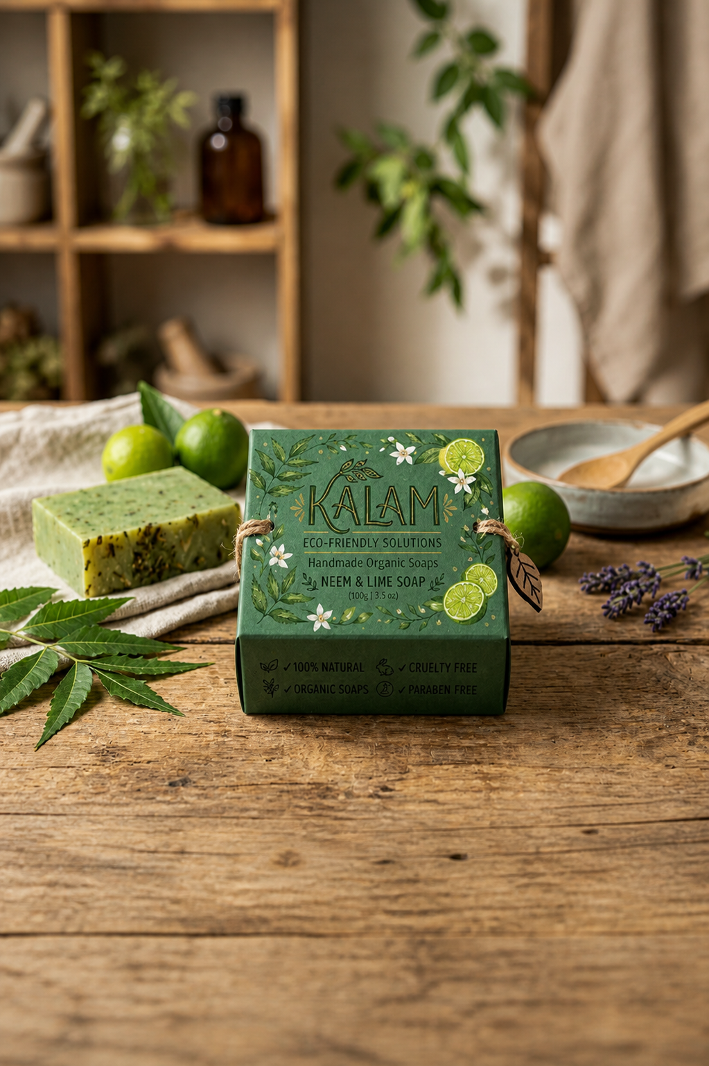 Neel & Lime soap