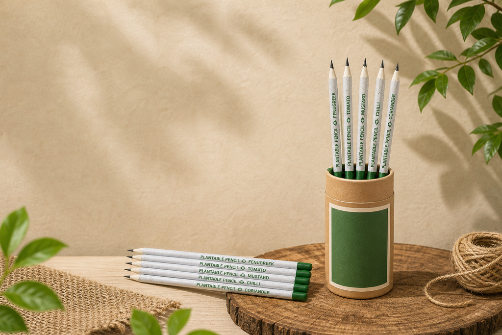 Plantable Seed Plain Paper Pencil