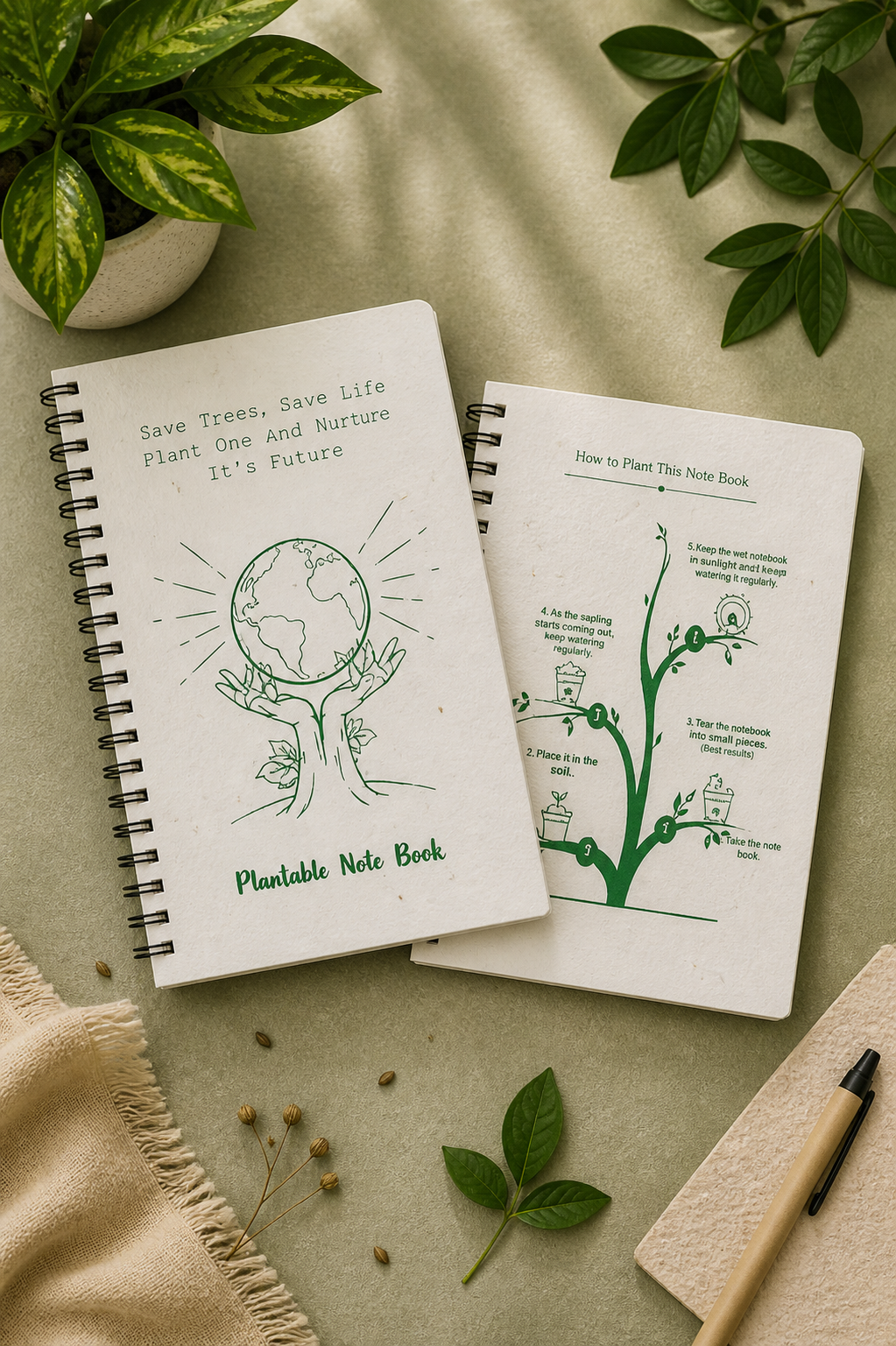 Plantable WIRO Notepad